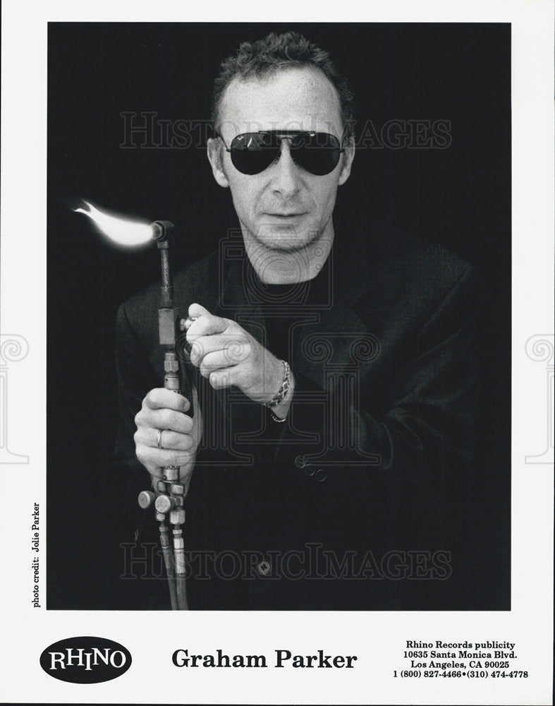 Press Photo Musician Graham Parker 
Graham Parker (born 15 November 1950, London - Historic Images