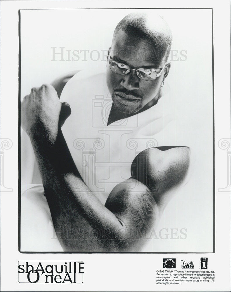 Press Photo Shaquille O'neal basketball star - Historic Images