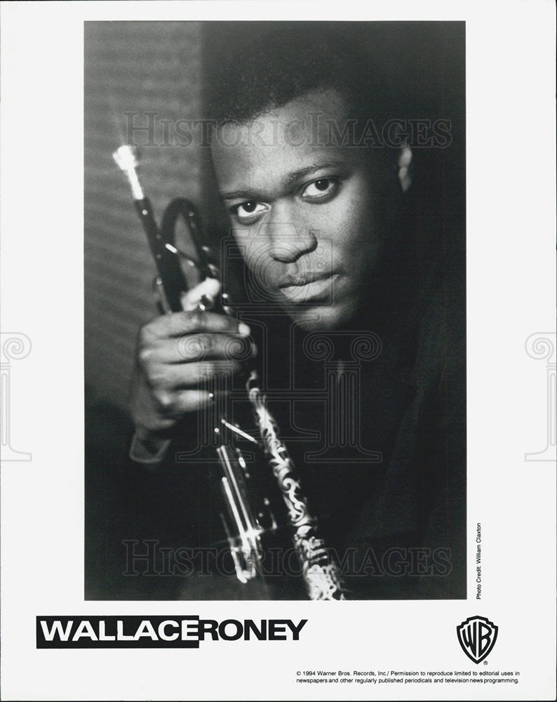 Press Photo Musician Wallace Roney - Historic Images