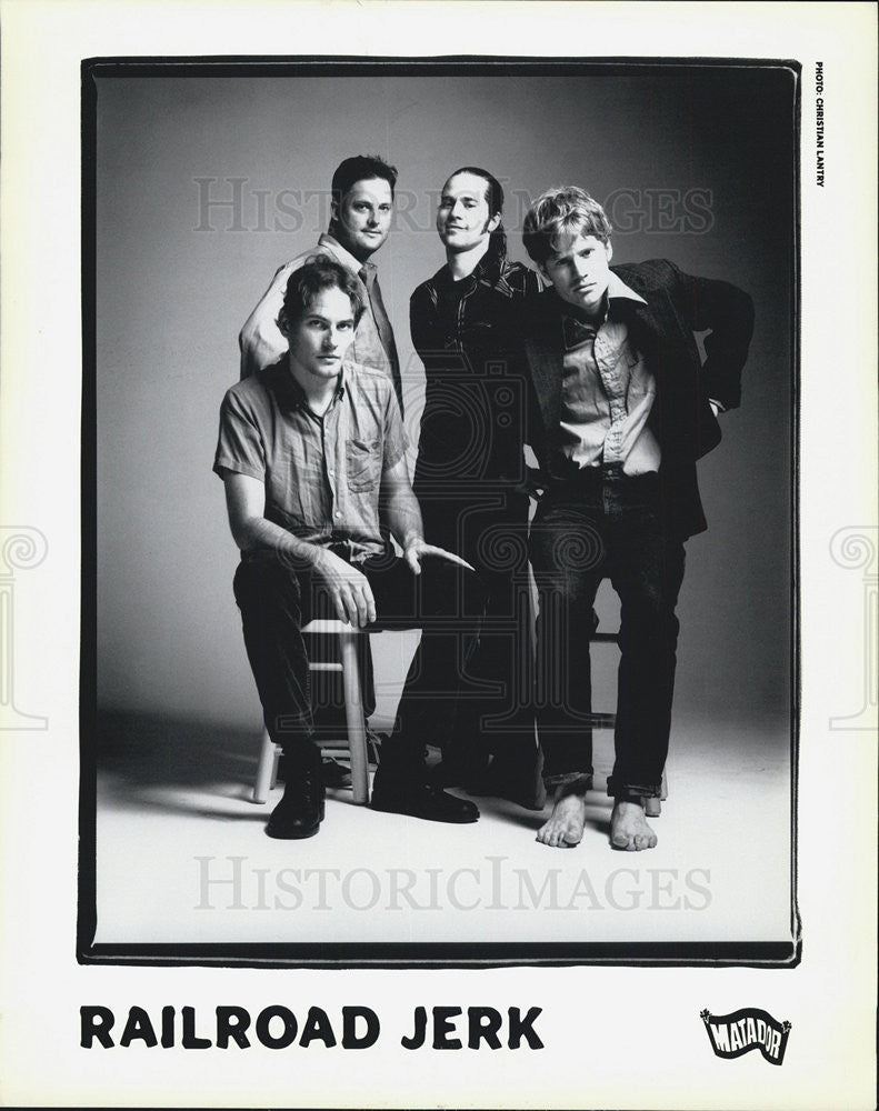 Press Photo Musical group Railroad Jerk - Historic Images