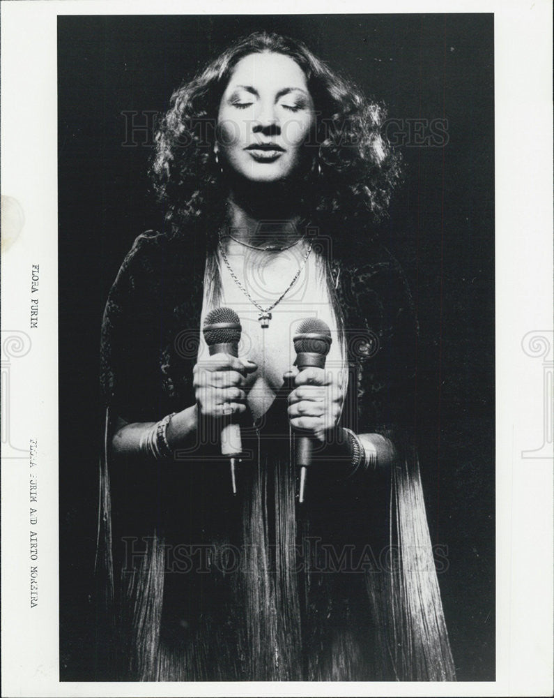 Press Photo Flora Purim Singer - Historic Images