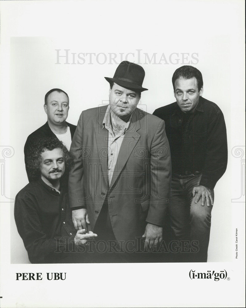 Press Photo Pere Ubu Musical Group - Historic Images