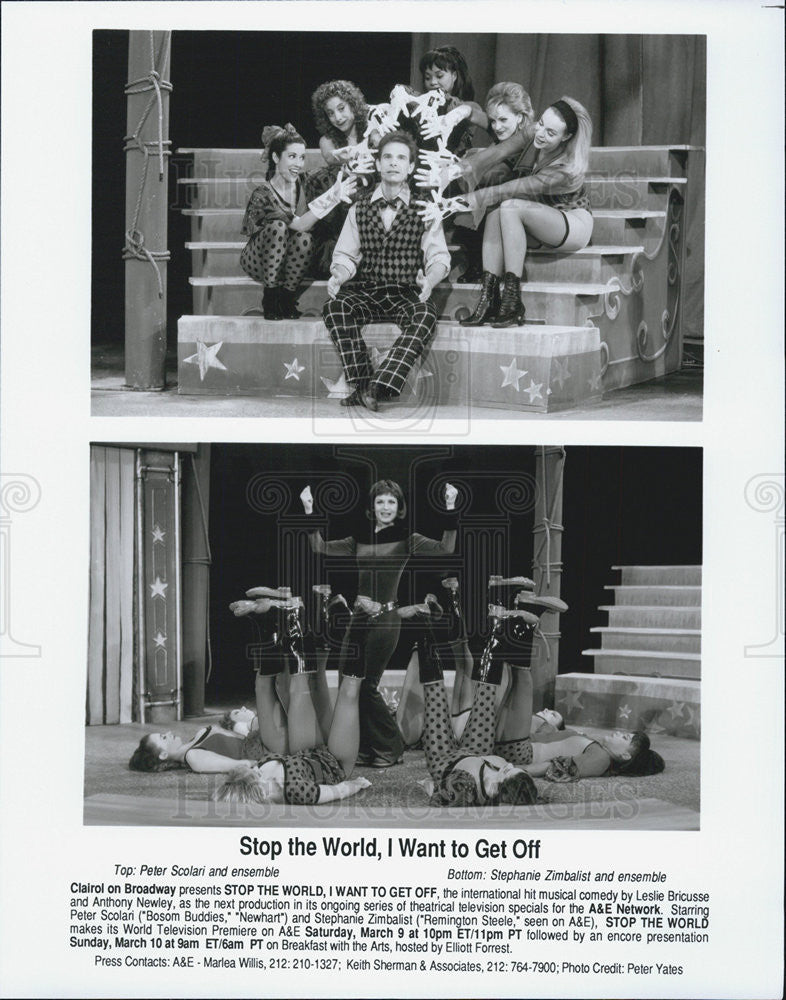 Press Photo The International hit musical Stop the World, I want to Get Off. - Historic Images