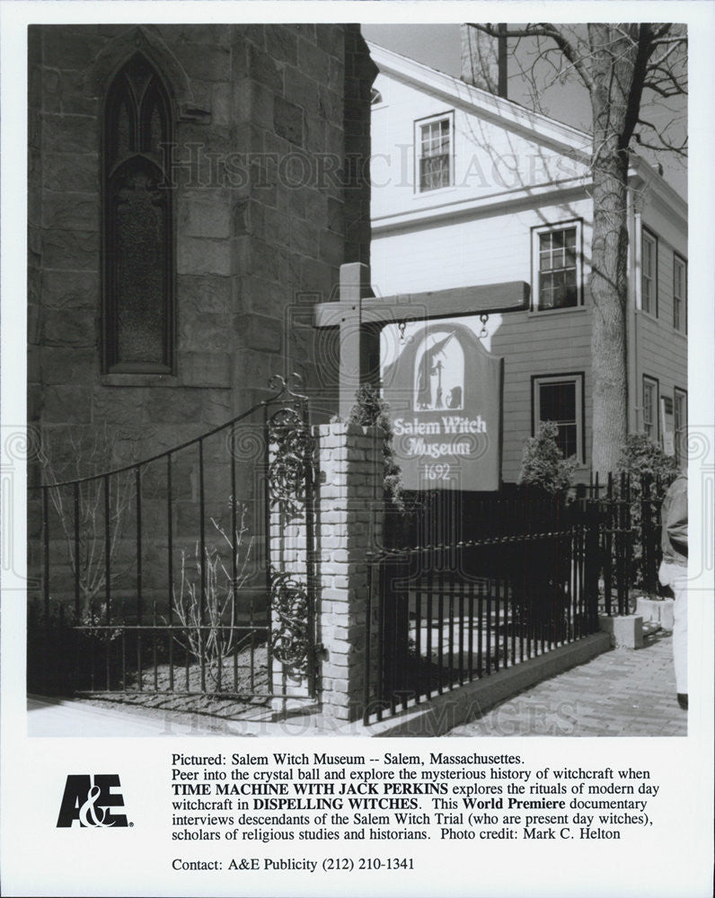 Press Photo Salem With Museum Exterior Massachusettes - Historic Images