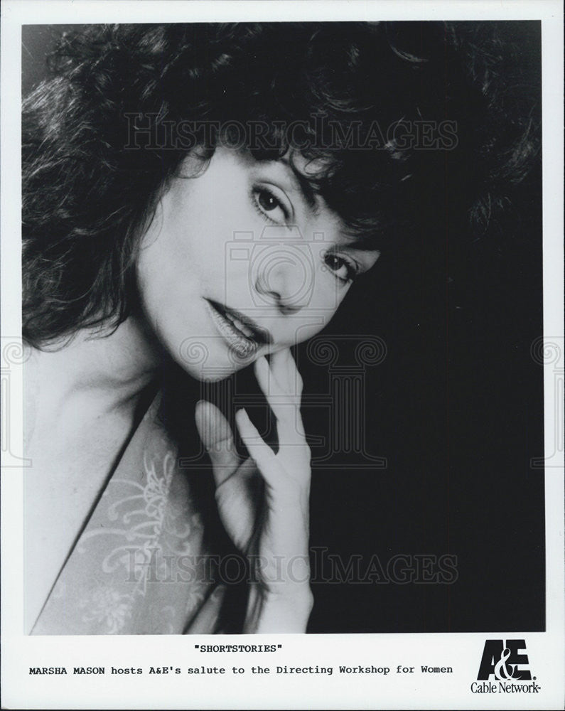 Press Photo Marsha Mason Host A&amp;E Shortstories - Historic Images