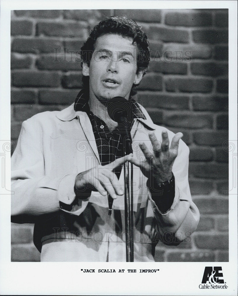 Press Photo Jack Scalia Comedian A&amp;E Improv - Historic Images