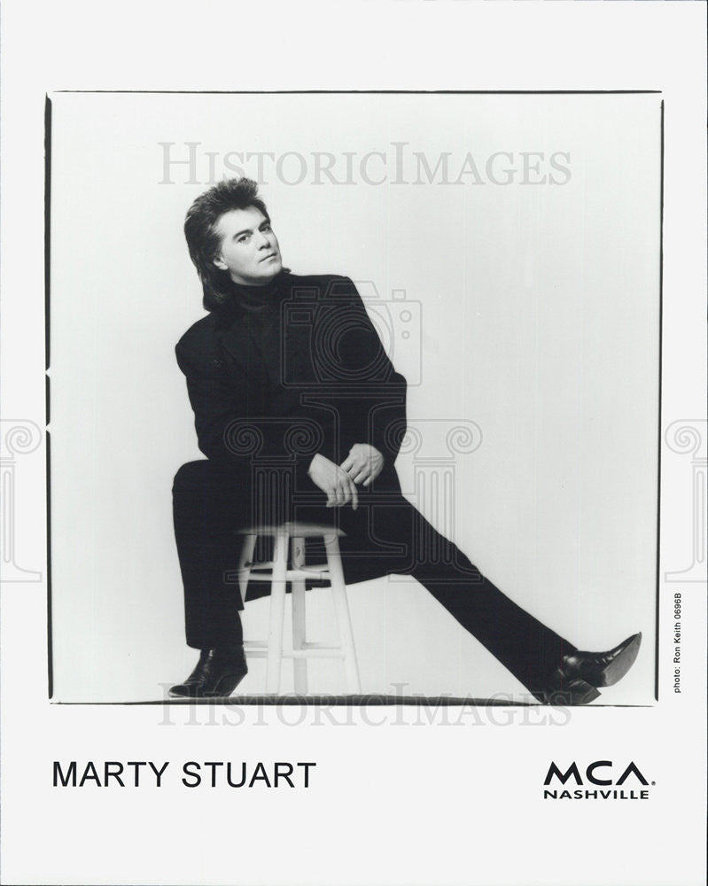 Press Photo Marty Stuart Singer - Historic Images