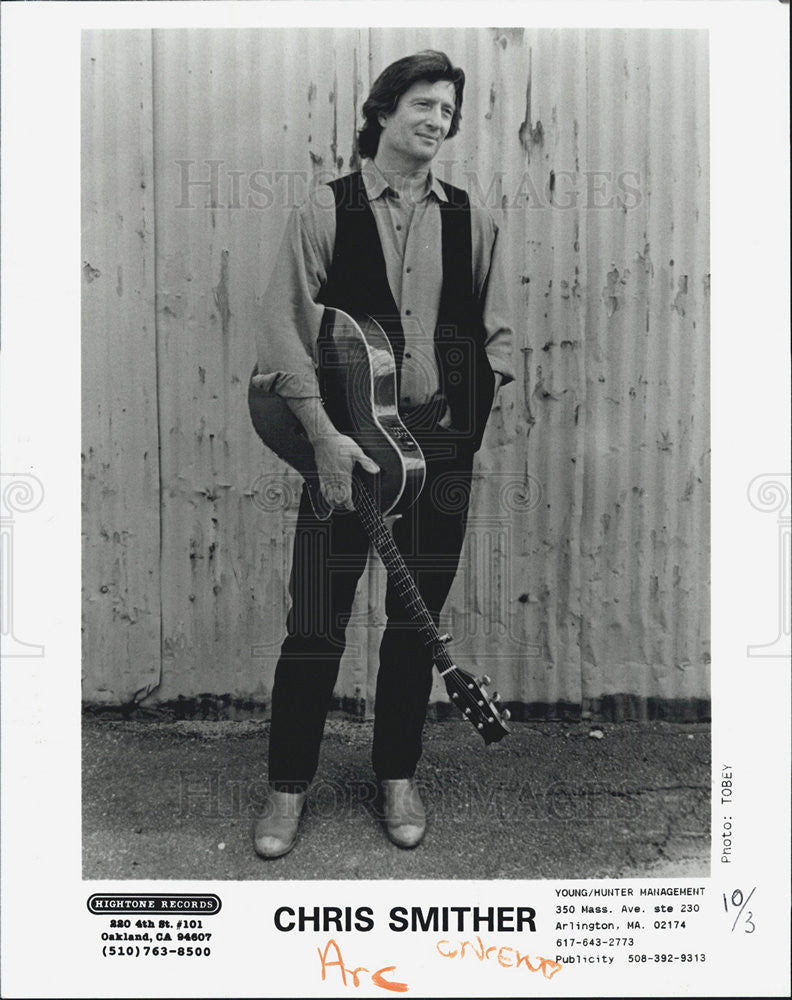 Press Photo Chris Smither Musician - Historic Images