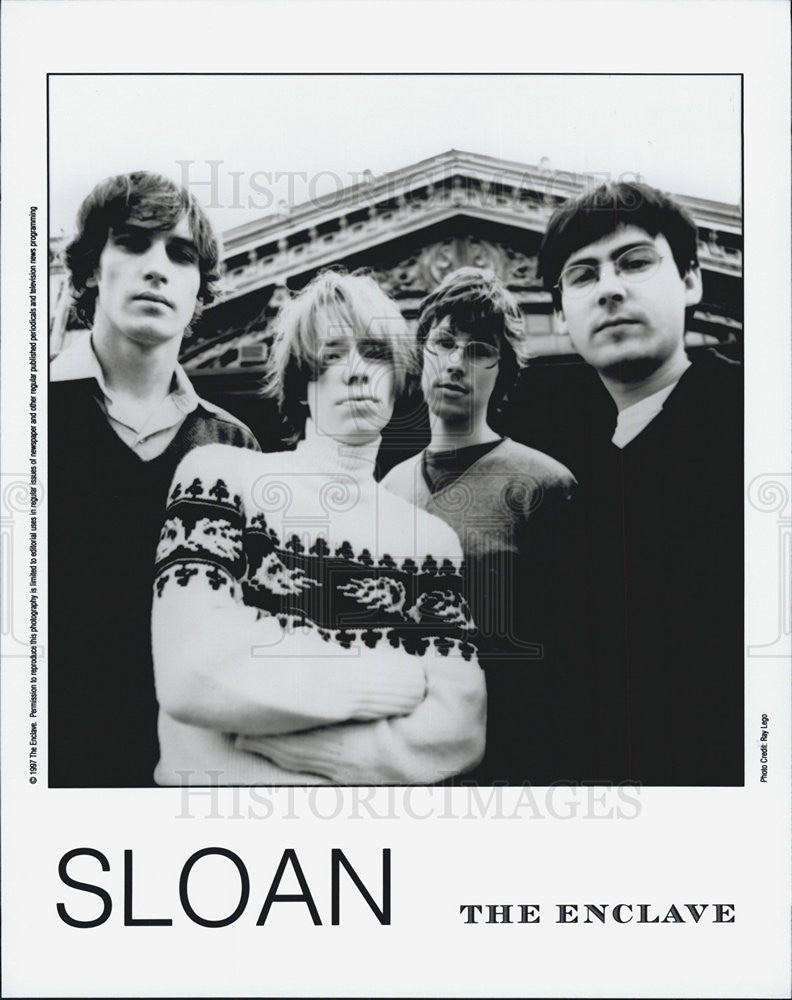 Press Photo Musical group Sloan to perform at the Enclave - Historic Images