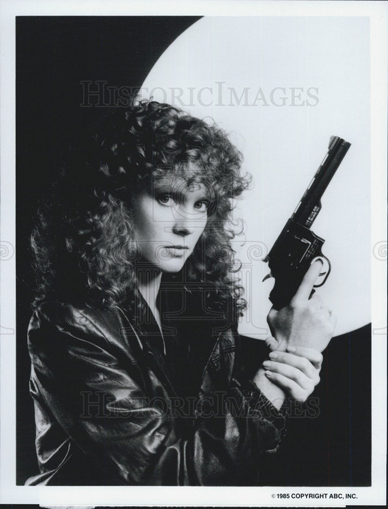 1985 Press Photo Jamie Rose Actress Lady Blue Drama Television Series - Historic Images