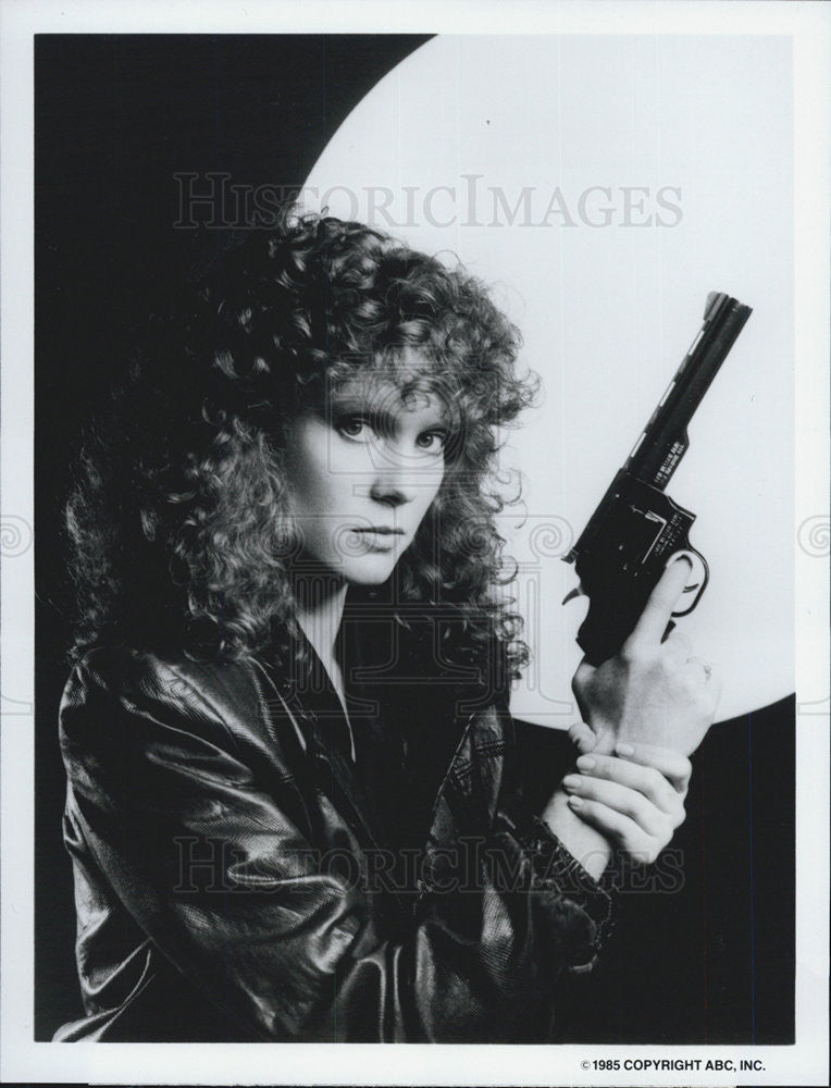 1985 Press Photo Jamie Rose Actress Lady Blue American Crime Drama Series - Historic Images