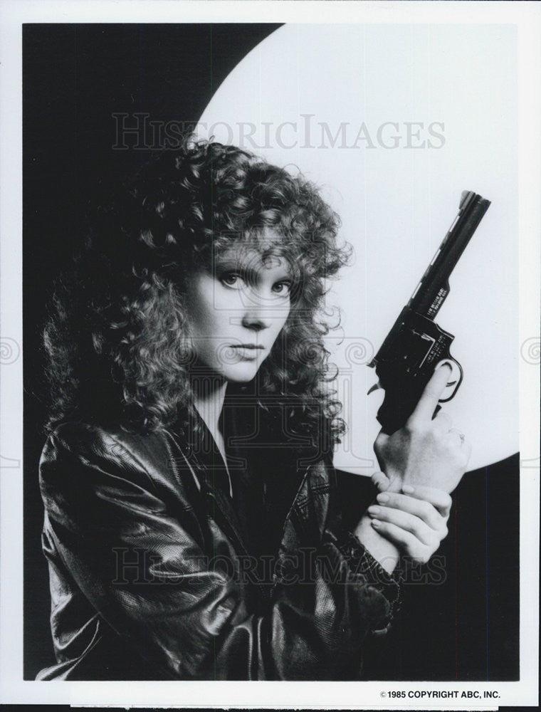 1985 Press Photo Jamie Rose Actress Lady Blue - Historic Images