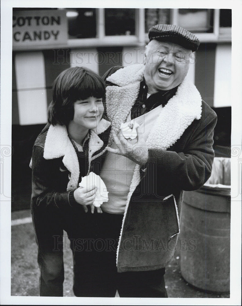 Press Photo Mickey Rooney Danny Lance Actors Leave &#39;Em Laughing - Historic Images