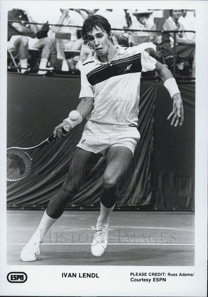 1982 Press Photo Ivan Lendl Professional Czechoslovakian Tennis Player WCT - Historic Images