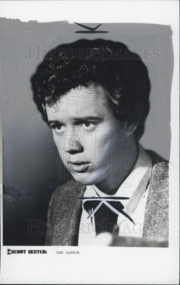 1976 Press Photo Leo Lannom Actor - Historic Images