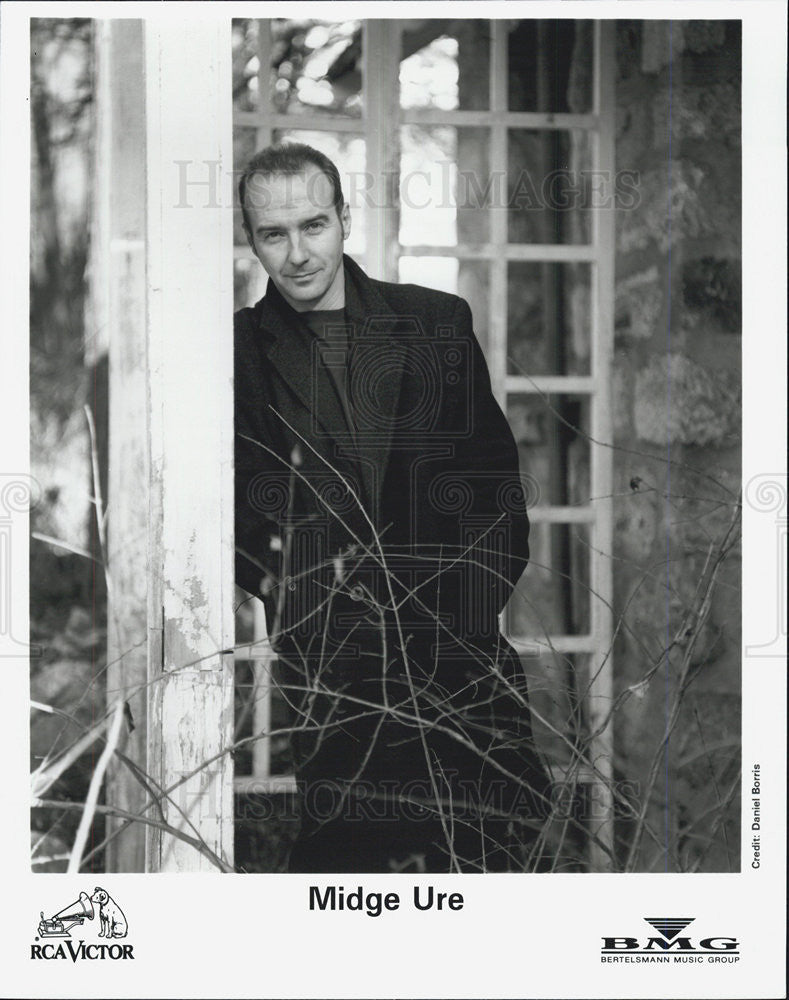 Press Photo Singer Midge Ure - Historic Images