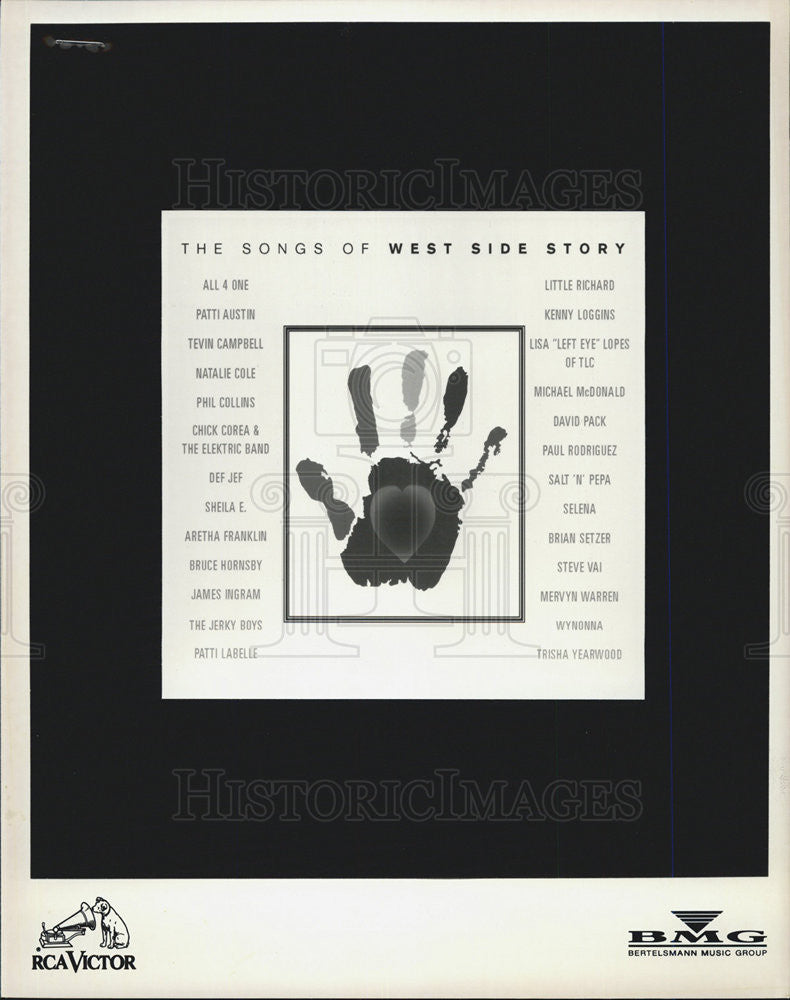 Press Photo West Side Story Album - Historic Images