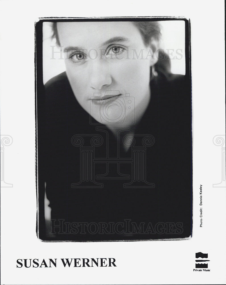 Press Photo Susan Werner Musician - Historic Images