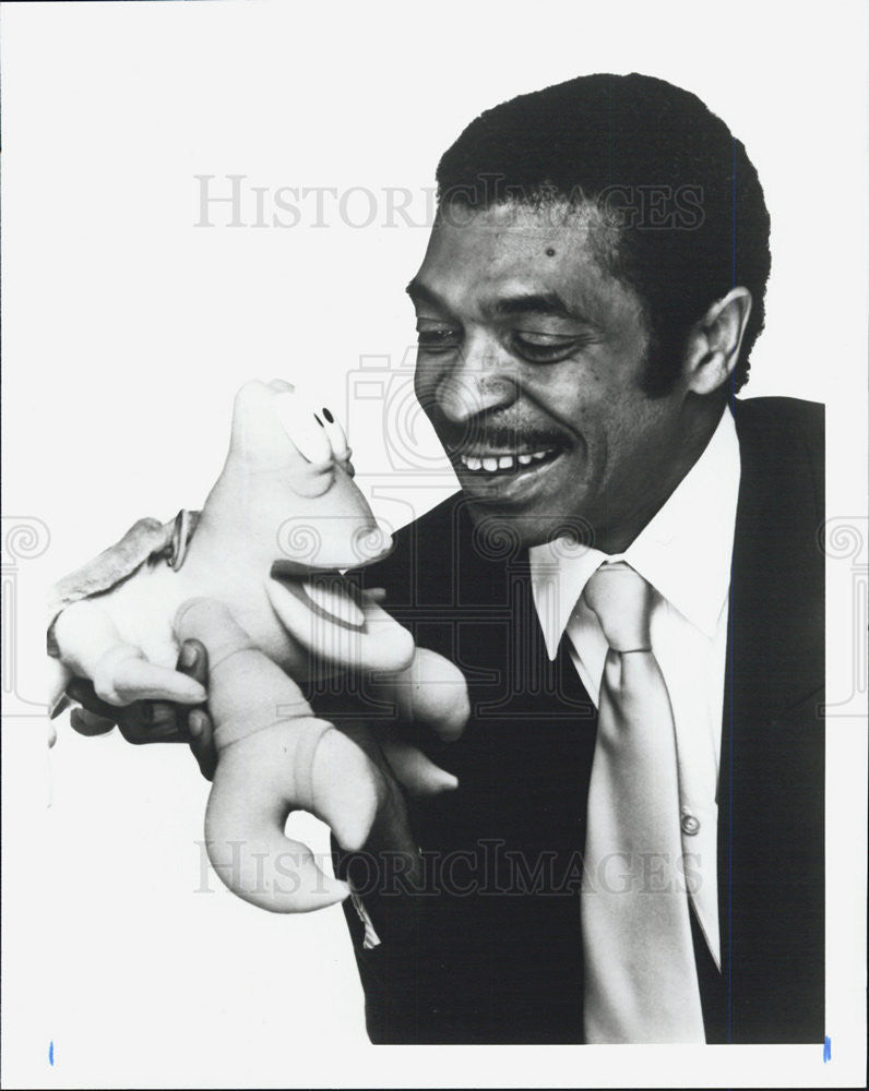 Press Photo Sam Wright Voice of Sebastian The Crab LITTLE MERMAID - Historic Images