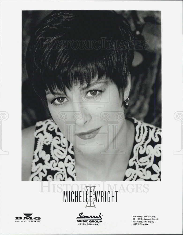 Press Photo Michelle Wright - Historic Images