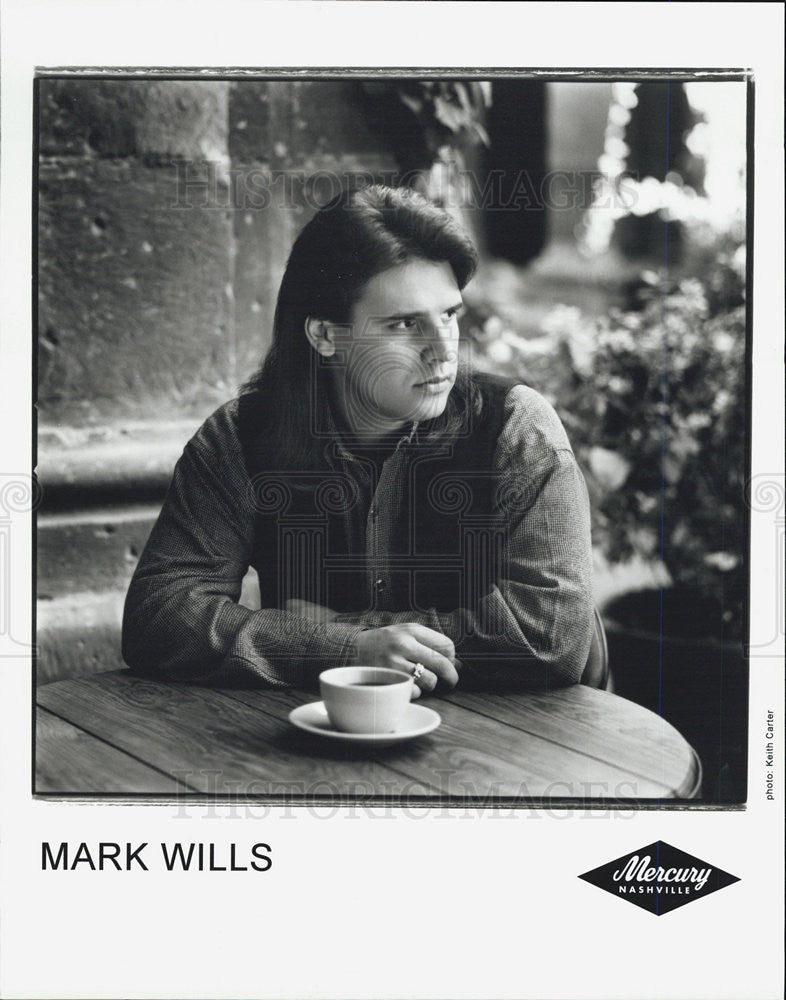 Press Photo Mark Wills Musician - Historic Images