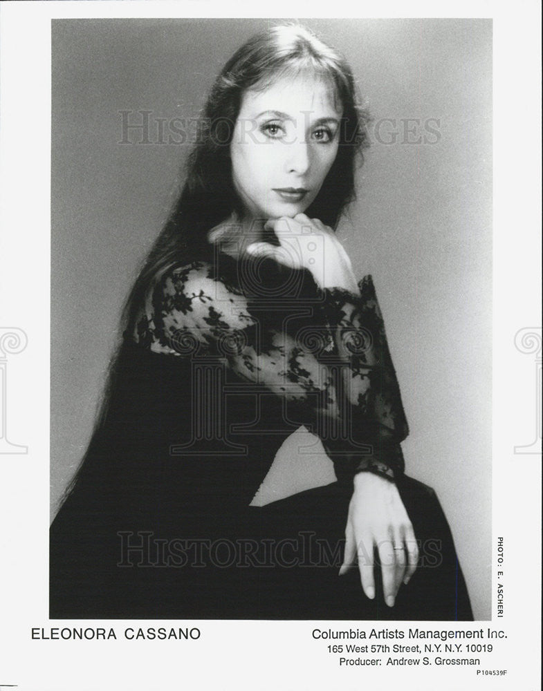 Press Photo Eleonora Cassano Dancer - Historic Images