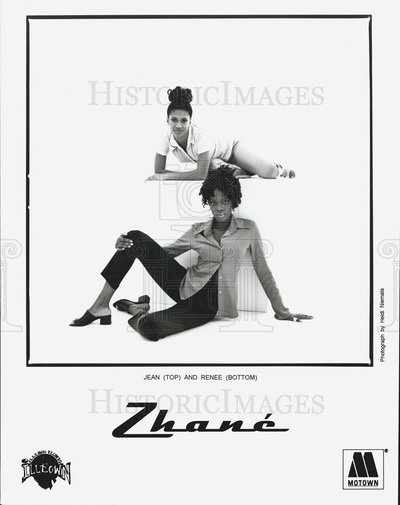 Press Photo Jean Renee Musicians Zhane - Historic Images