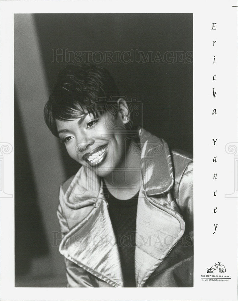 Press Photo Ericka Yancey Musician - Historic Images