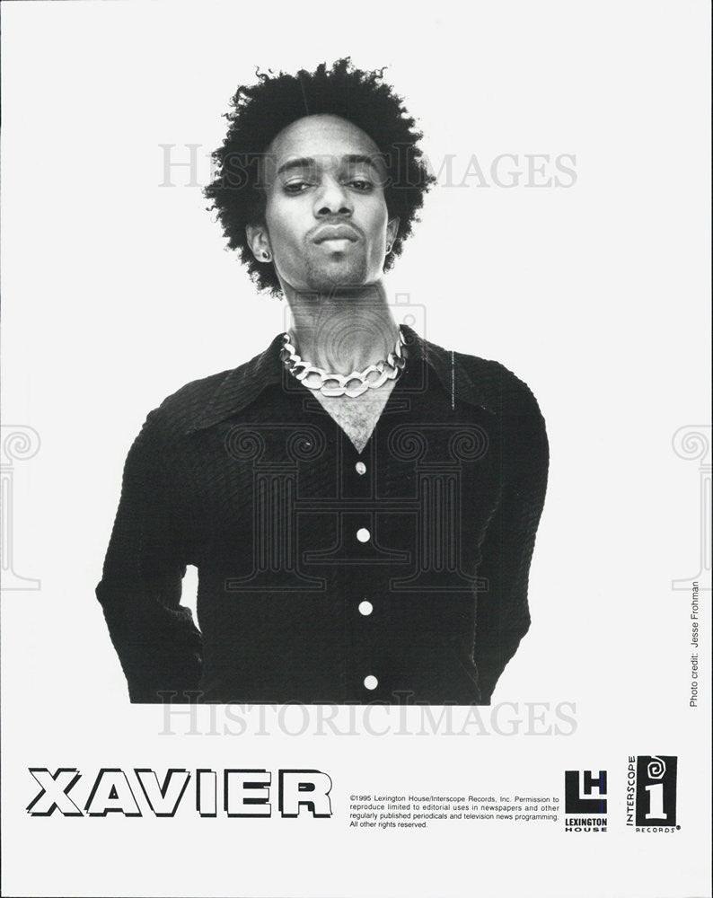 1995 Press Photo Xavier Musician - Historic Images