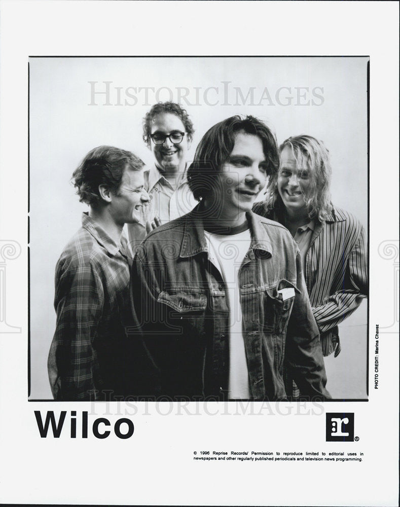 1996 Press Photo Wilco Band - Historic Images