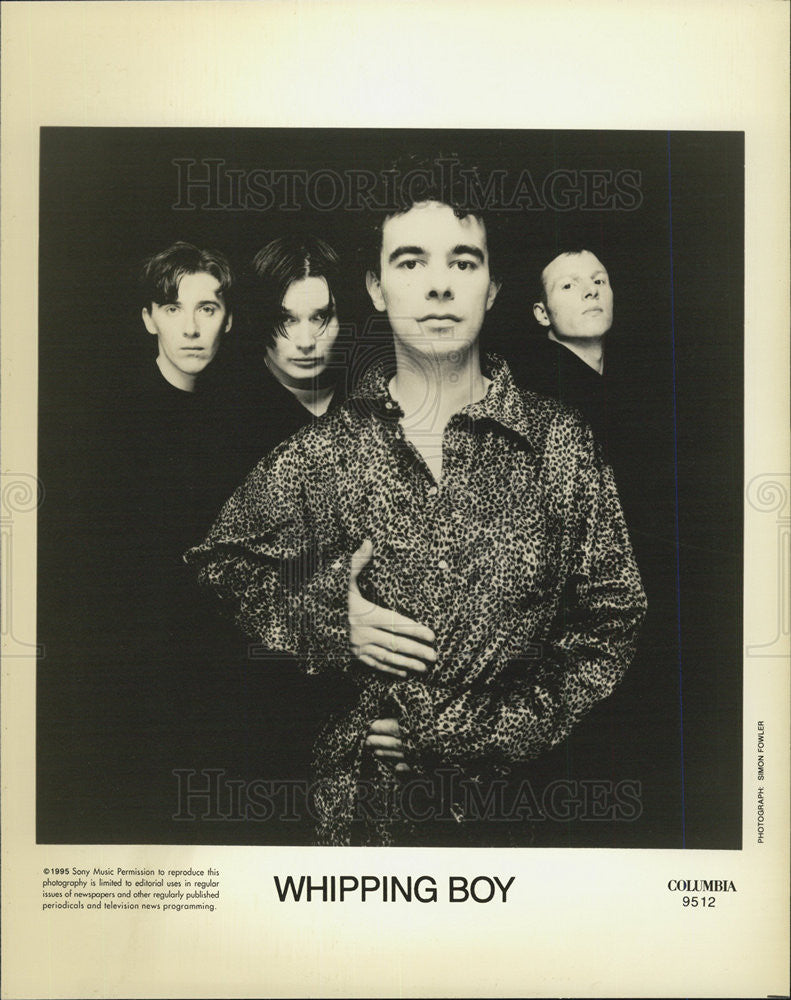 1995 Press Photo Columbia Group Whipping Boy - Historic Images