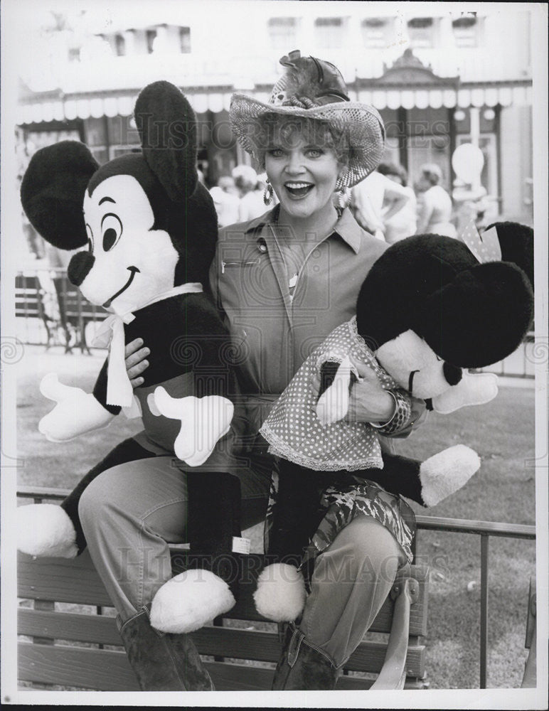 1981 Press Photo Eileen Brennan Actress Host Kraft Salutes Walt Disney World&#39;s - Historic Images