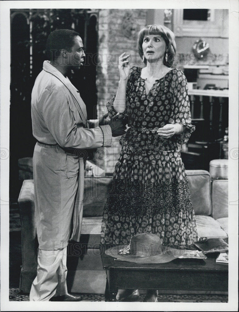 Press Photo Inga Swenson Robert Guillaume Actors Kraus&#39; Deadly Mistake - Historic Images