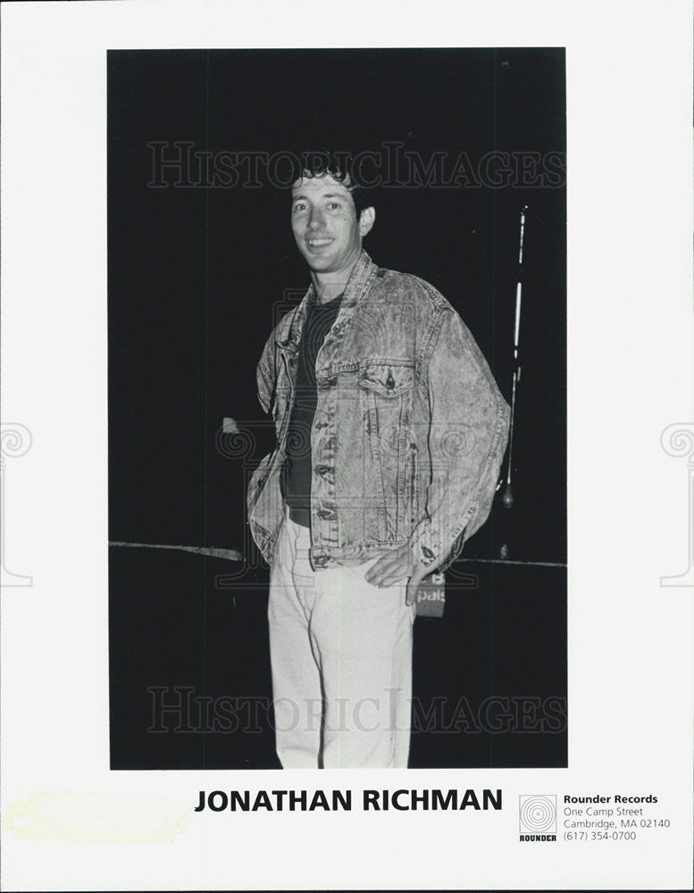 Press Photo Jonathan Richman Musician - Historic Images