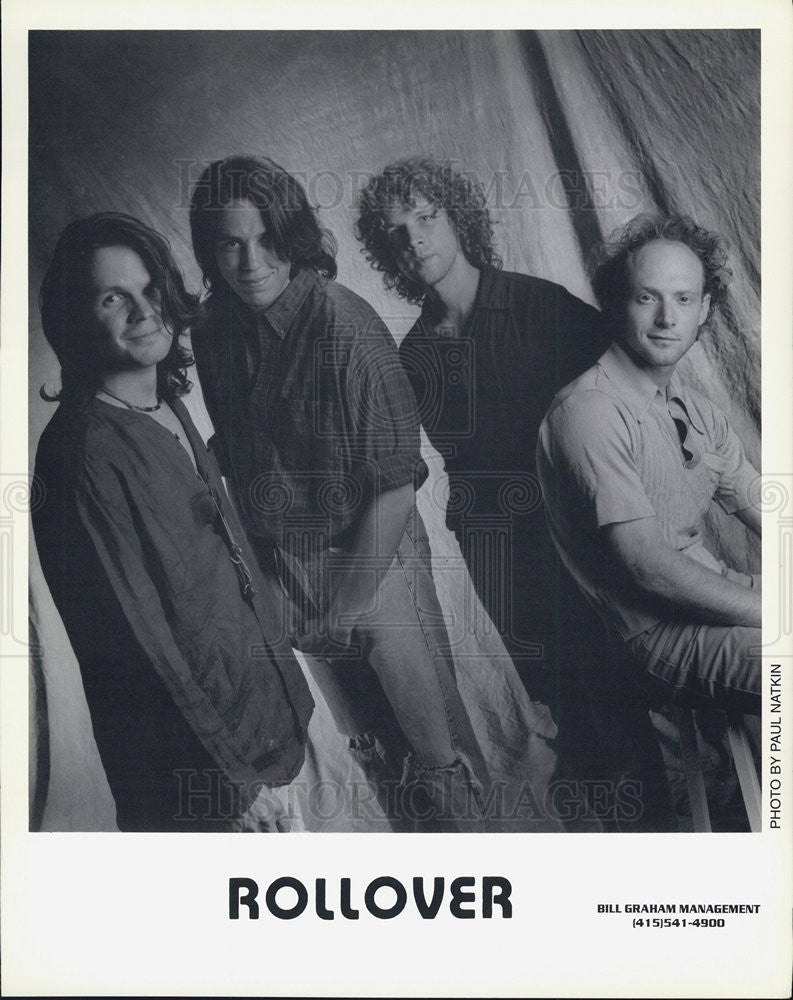 Press Photo Muscial group Rollover - Historic Images