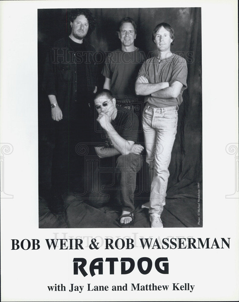 Press Photo Musical group Ratdog featuring Bob Weir, Rob Wasserman, Jay Lane and - Historic Images