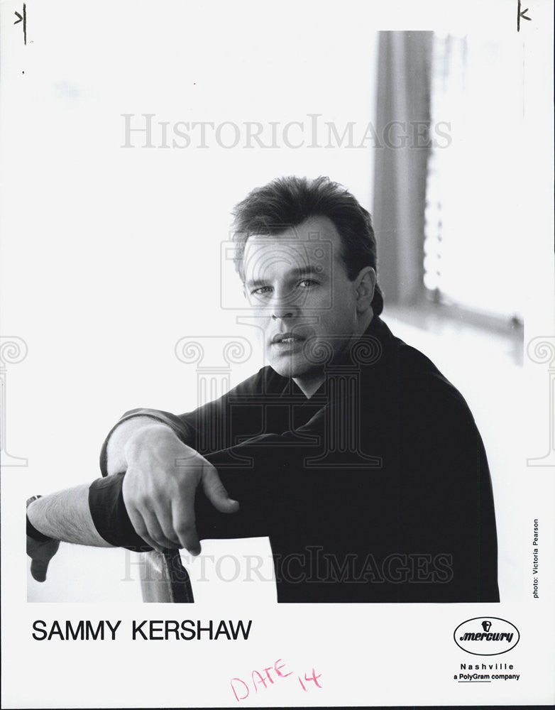 Press Photo Country SInger Sammy Kershaw - Historic Images