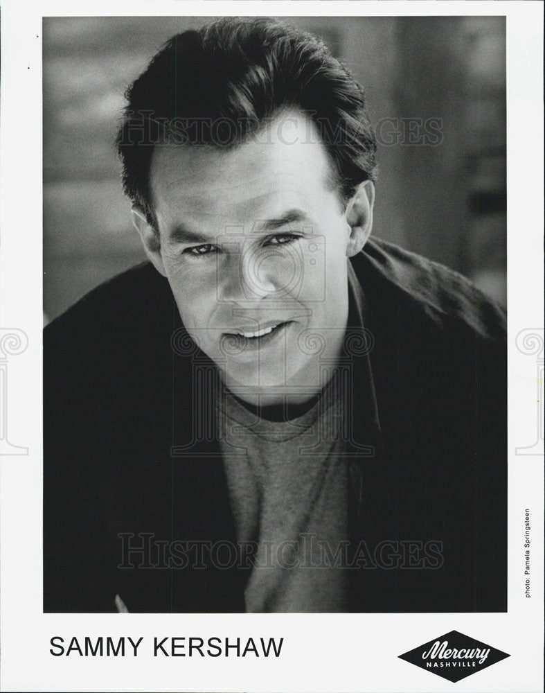 Press Photo Country Singer Sammy Kershaw - Historic Images
