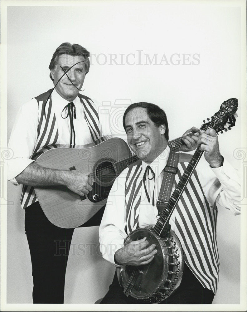 Press Photo Musicians Jack Dalton and Doug Jacobs - Historic Images