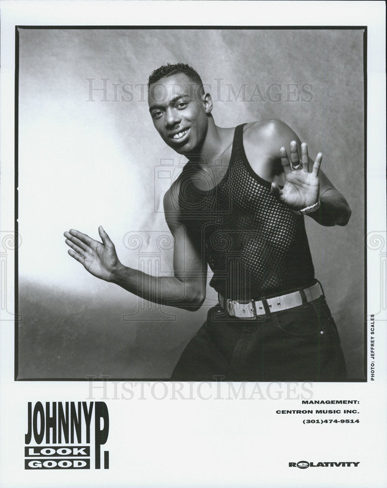 Press Photo Musician Johnny P - Historic Images