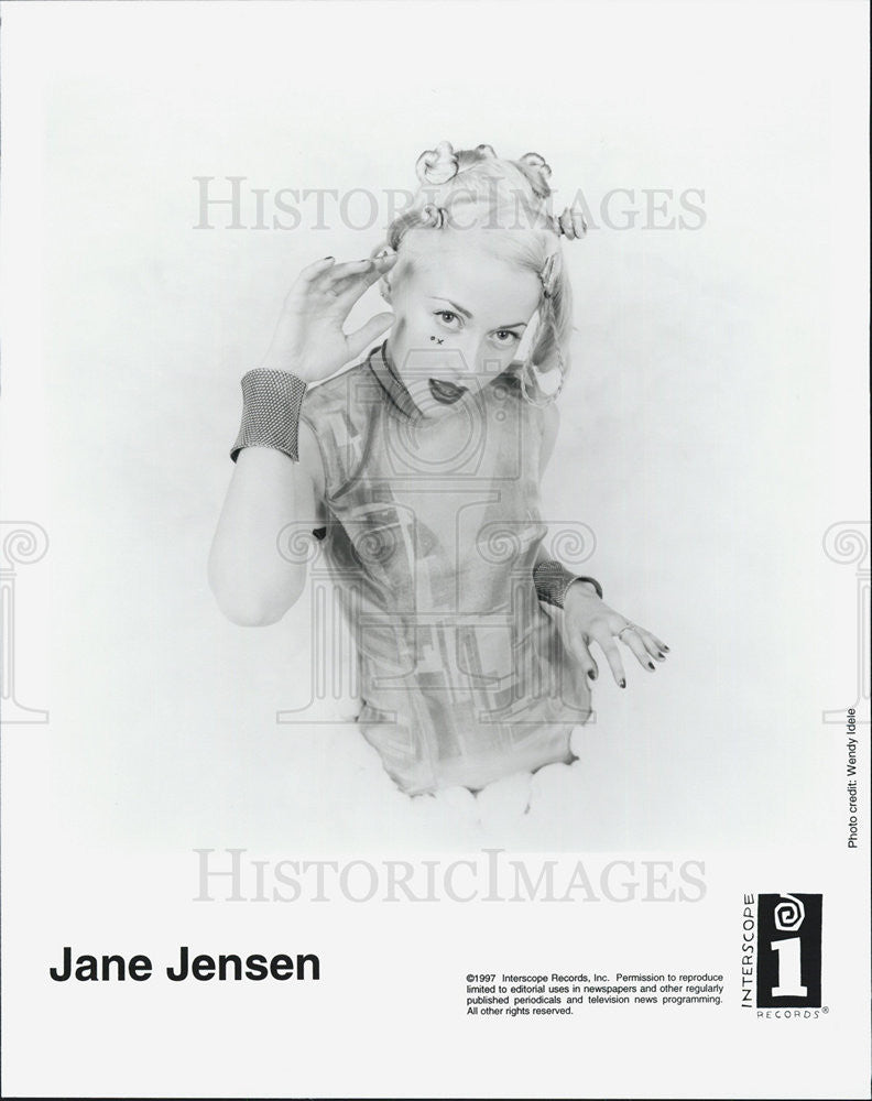 1997 Press Photo Jane Jensen - Historic Images