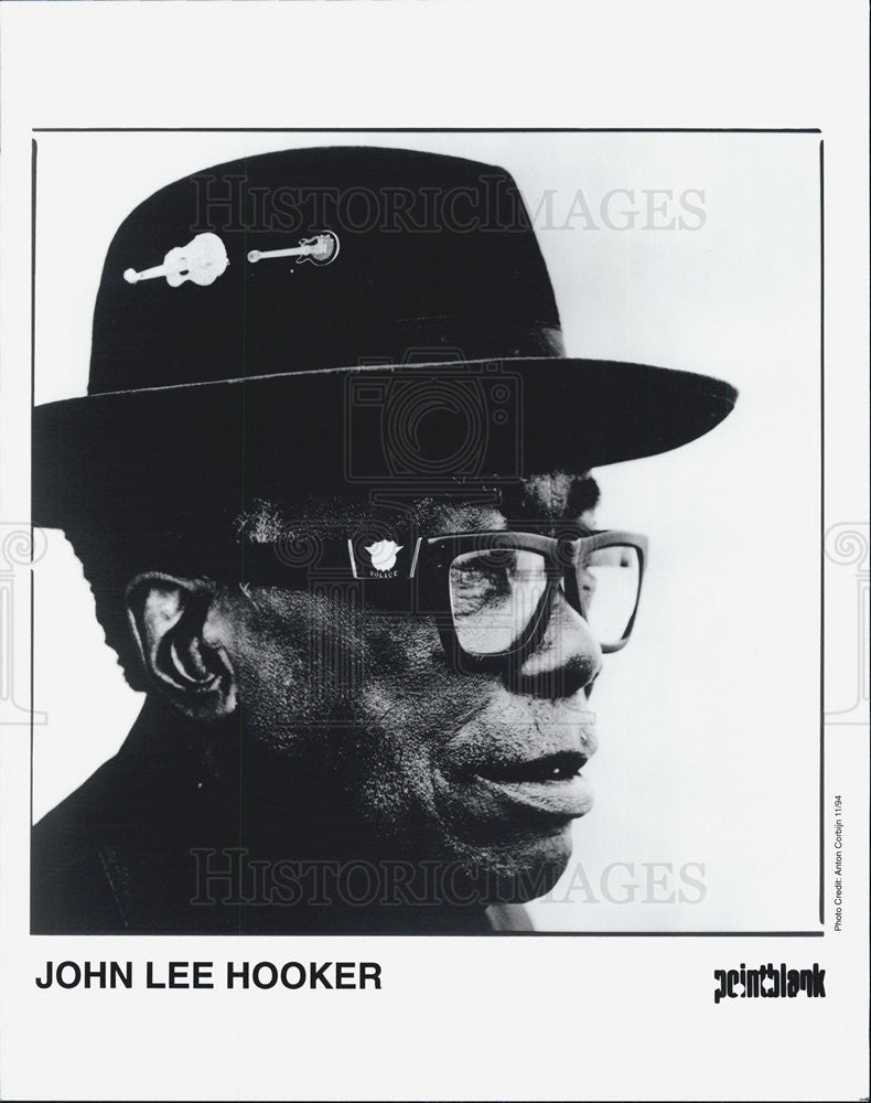 1994 Press Photo John Lee Hooker, musician. - Historic Images