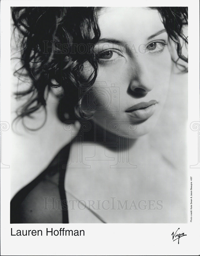 Press Photo Lauren Hoffman American Singer - Historic Images