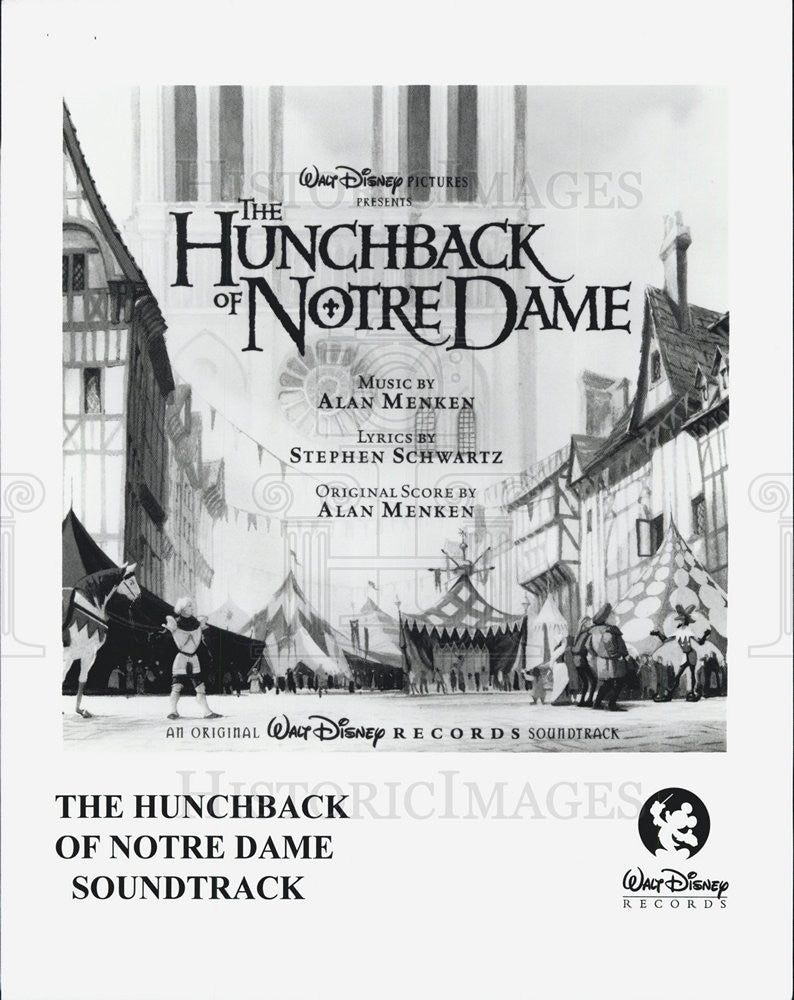 Press Photo Disney&#39;s The Hunchback Of Notre Dame - Historic Images