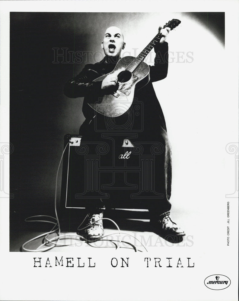 Press Photo Musician Hamell On Trial - Historic Images