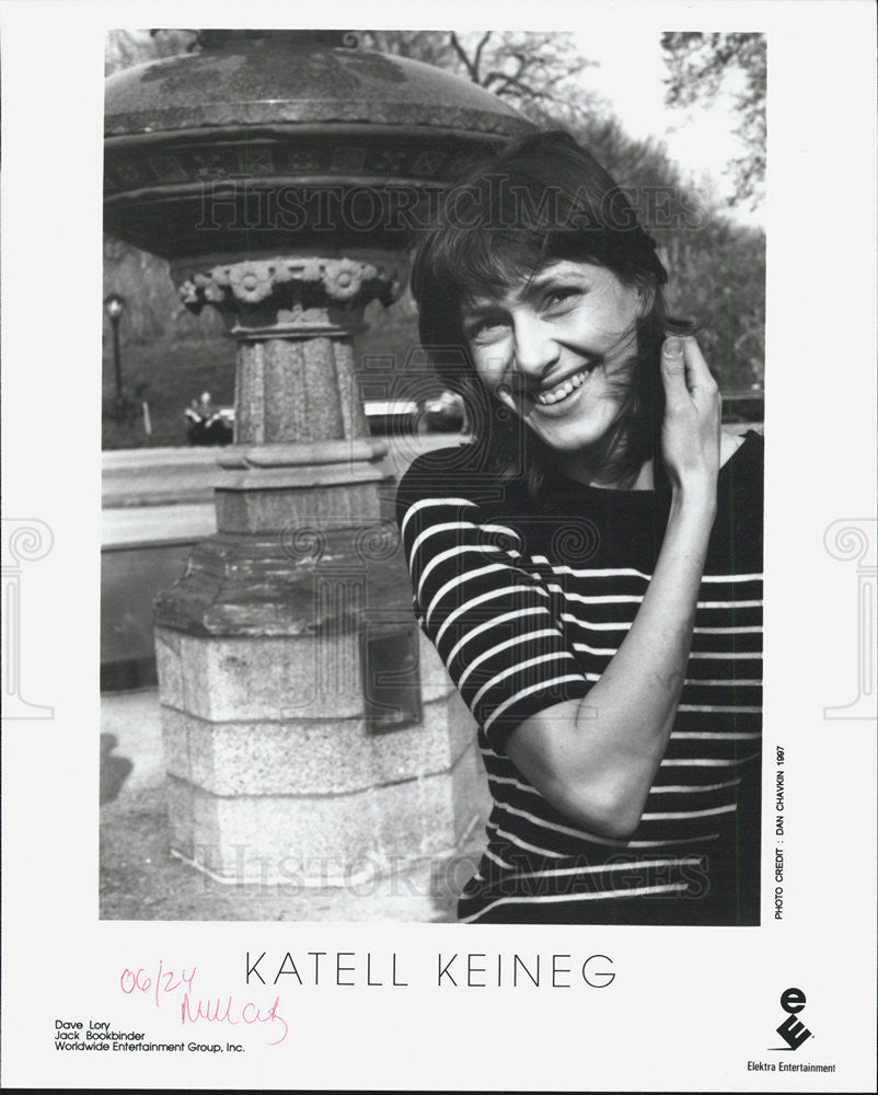 1997 Press Photo Elektra Entertainment Recording Artist Katell Keineg - Historic Images