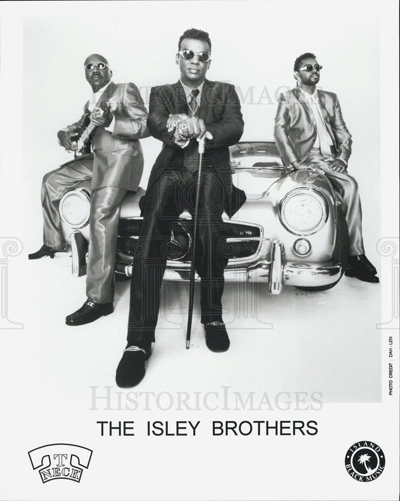 Press Photo The Isley Brothers Singers - Historic Images