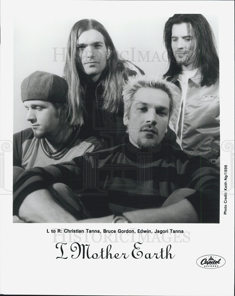 Press Photo Musical group I Mother Earth - Historic Images