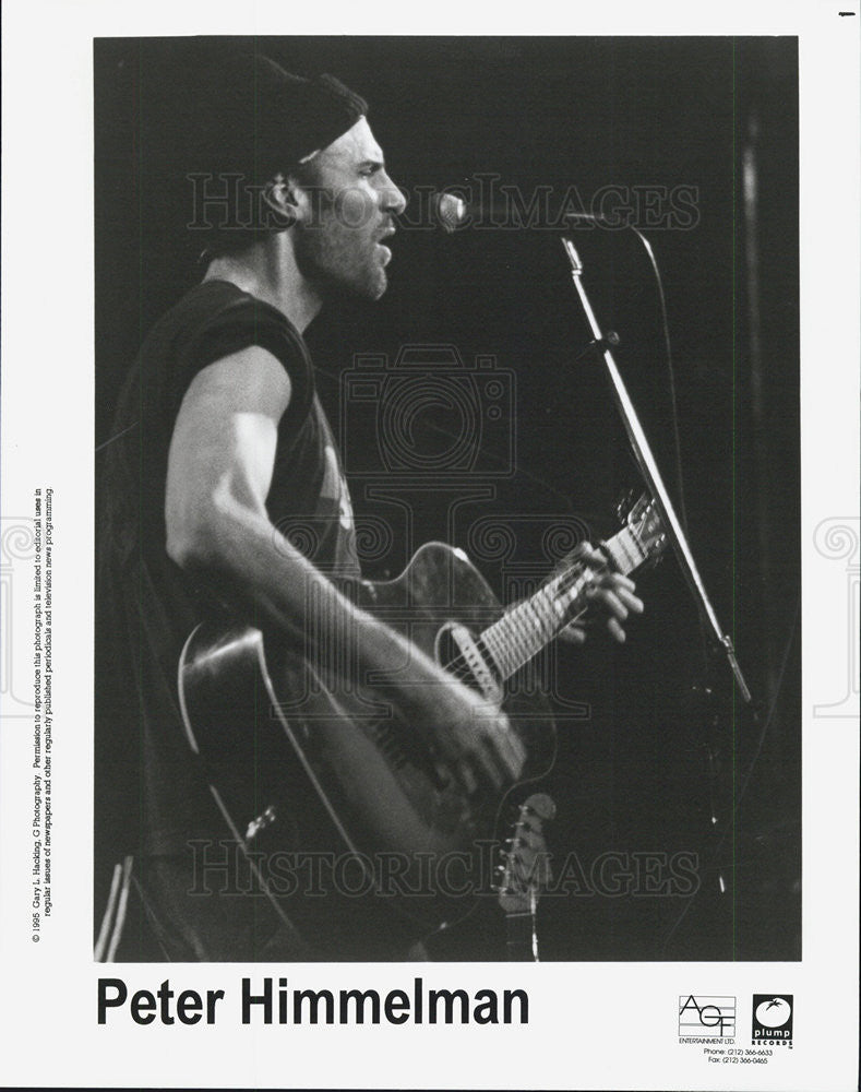 1995 Press Photo Peter Himmelman Singer - Historic Images