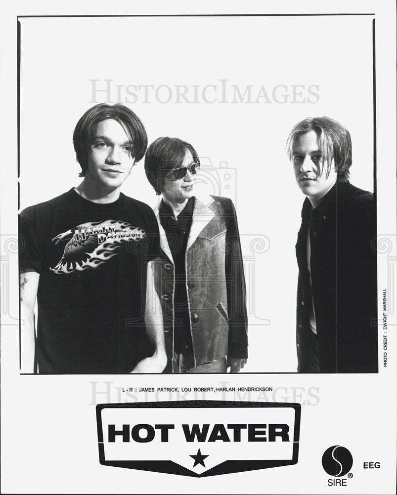 Press Photo Music group Hot Water - Historic Images